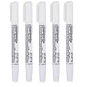 Mungyo Board &amp; Glass Chalk Pen Marker Set Of 5 (White)
