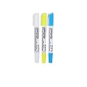 Mungyo Board &amp; Glass Chalk Pen Marker Set Of 3 (Blue, Yellow, White)