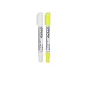 Mungyo Board & Glass Chalk Pen Marker Set Of 2 (Yellow, White)