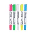Mungyo Board &amp; Glass Chalk Pen Marker set of 5 (green, yellow, pink, blue, white)