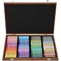 Mungyo Gallery Artists' Soft Oil Pastels - 72 Colors in Wooden Box