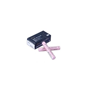 mungyo gallery soft oil pastels set of 6 single color- millennial pink