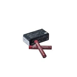 mungyo gallery soft oil pastels set of 6 single color-carmine