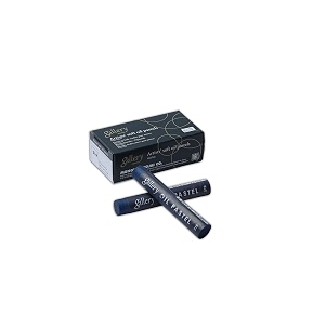 mungyo gallery soft oil pastels set of 6 single color-prussian blue