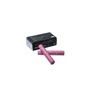mungyo gallery soft oil pastels set of 6 single color-pink