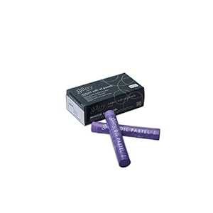 mungyo gallery soft oil pastels set of 6 single color-mauve