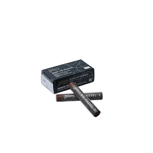 mungyo gallery soft oil pastels set of 6 single color-brown