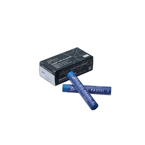 mungyo gallery soft oil pastels set of 6 single color-cobalt blue