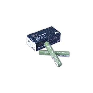mungyo gallery soft oil pastels set of 6 single color- chartreuse green