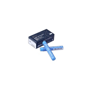 mungyo gallery soft oil pastels set of 6 single color- light ultramarine bule