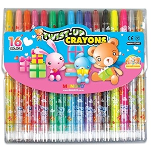 mungyo twist up crayons 16 assorted colours