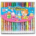 Mungyo Twist Up Crayons (16 Assorted Colours)