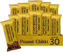 MUNJINGS Peanut Candy Bar, Healthy Crunch, Zero Preservatives, Made with Jaggery, Chikki (450 g)