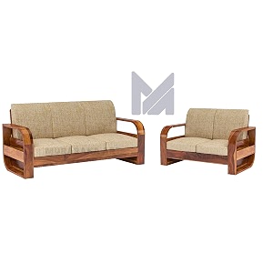 sheesham wood 5 seater sofa set for living room furniture wooden sofa set 5 seater for home amp office 32 sofa natural finish  5 seater wooden sofa brown