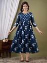 Murli Kurti Women Fit and Flare Dark