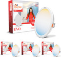 MURPHY 10W EVO 3-In-1 Led Panel (Cool White/Warm White/Natural White, Pack Of 4) Recessed Ceiling Light Ceiling Lamp