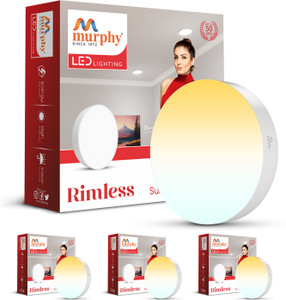 MURPHY 15W 3-in-1 LED Round Surface Ceiling