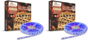 murphy 300 leds 5 m blue steady strip rice lights