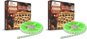 murphy 300 leds 5 m green steady strip rice lights