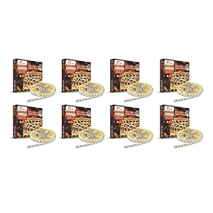 murphy 35w led strip 2835 high lumen cove light 5 metre 120 ledmtr natural white pack of 8 with 12v dc 3amp driver