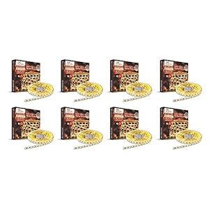 murphy 35w led strip 2835 high lumen cove light 5 metre 120 ledmtr warm white pack of 8 with 12v dc 3amp driver