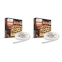 Murphy 35W LED Strip 2835 High Lumen Cove Light 5 Metre (120 LED/Mtr.) (Cool White, Pack of 2) with 12V DC 3Amp. Driver