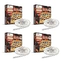Murphy 35W LED Strip 2835 High Lumen Cove Light 5 Metre (120 LED/Mtr.) (Cool White, Pack of 4) with 12V DC 3Amp. Driver