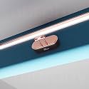 Murphy 6W 3-in-1 Color Changing Full Copper Finish LED Mirror Picture Wall Light,Bathroom Vanity Led Mirror Light with 2 Year Warranty (Cool White/Warm White/Natural White)-Pack of 5
