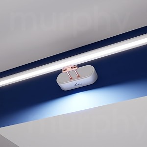 murphy 6w 3-in-1 color chnaging white finish led mirror picture wall lightbathroom vanity led mirror light with 2 year warranty cool whitewarm whitenatural white-pack of 2