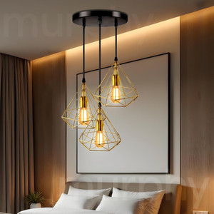 MURPHY Chandelier Ceiling Lamp Gold