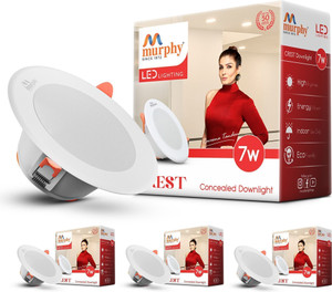 MURPHY Crest 7W 3-in-1 Round LED Conceal