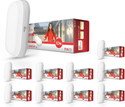 MURPHY Glass 10W Wall Lamp Led Oval