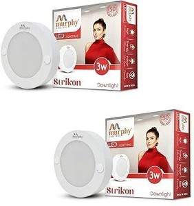 murphy led 3w striker surface down lightcool white pack of 2 ceiling light ceiling lamp