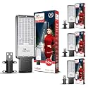 Murphy Velar 24W LED Street Light with Auto On/Off Day Night Sensor | Aluminium Body | IP66 Waterproof | 2400 Lumens | 6500K Cool White | | BIS Certified | 2-Year Warranty (Pack of 4)