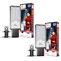 Murphy Velar 50W LED Street Light | Aluminium Body | IP66 Waterproof | 5000 Lumens | 6500K Cool White | BIS Certified | Energy Efficient Outdoor Light | 2-Year Warranty (Pack of 2)