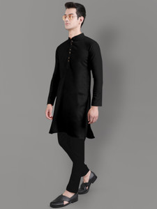 murta men cotton blend kurta pyjama set