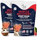Muscle Recovery Foot Soak with Epsom Salt, Post Workout, Deep Relaxation