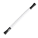 Muscle Roller Massage Roller Stick- Deep Tissue Fascia Blaster for Myofascial Pain Relief, Lymphatic Drainage &amp; Body Sculpting, Handheld Physical Therapy &amp; Recovery Tool (Black &amp; White)