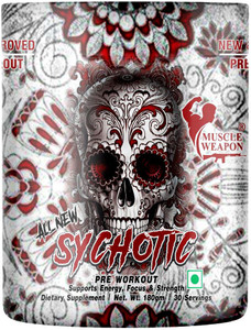 Muscle Weapon Sychotic Preworkout 30 servings Energy