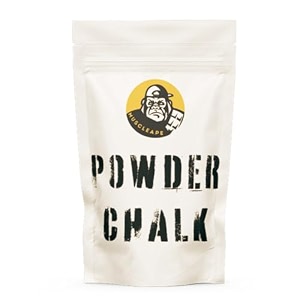 muscleape chalk powder for superior grip 100gm premium non dust chalk for weightlifting bodybuilding powerlifting calisthenics and other sportsnon allergic makes your grip dry amp strong