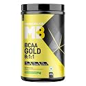 MuscleBlaze BCAA Gold 8:1:1 Powder, Green Apple, 450g
