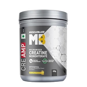 muscleblaze micronised creatine monohydrate creamp powder 320g