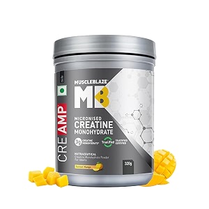 muscleblaze micronised creatine monohydrate creamp powder 320g