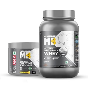 muscleblaze micronised creatine monohydrate creamp powder 2 x 100g