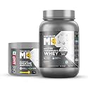 MuscleBlaze Micronised Creatine Monohydrate CreAMP Powder, 2 x 100g