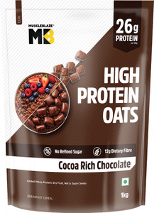 MUSCLEBLAZE High Protein Oats Cocoa Rich Chocolate