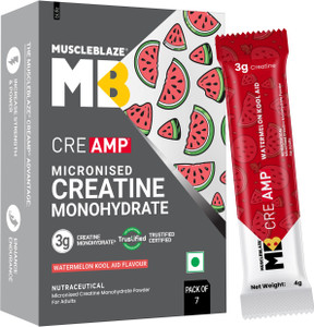 MUSCLEBLAZE Micronised Creatine Monohydrate CreAMP Powder 7