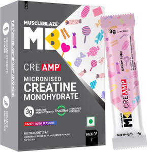 MUSCLEBLAZE Micronised Creatine Monohydrate CreAMP Powder 7