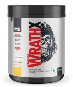 MUSCLEBLAZE Pre Workout WrathX with Creapure Nitroblaze