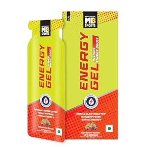 muscleblaze sports energy gel mixed berry pack of 5